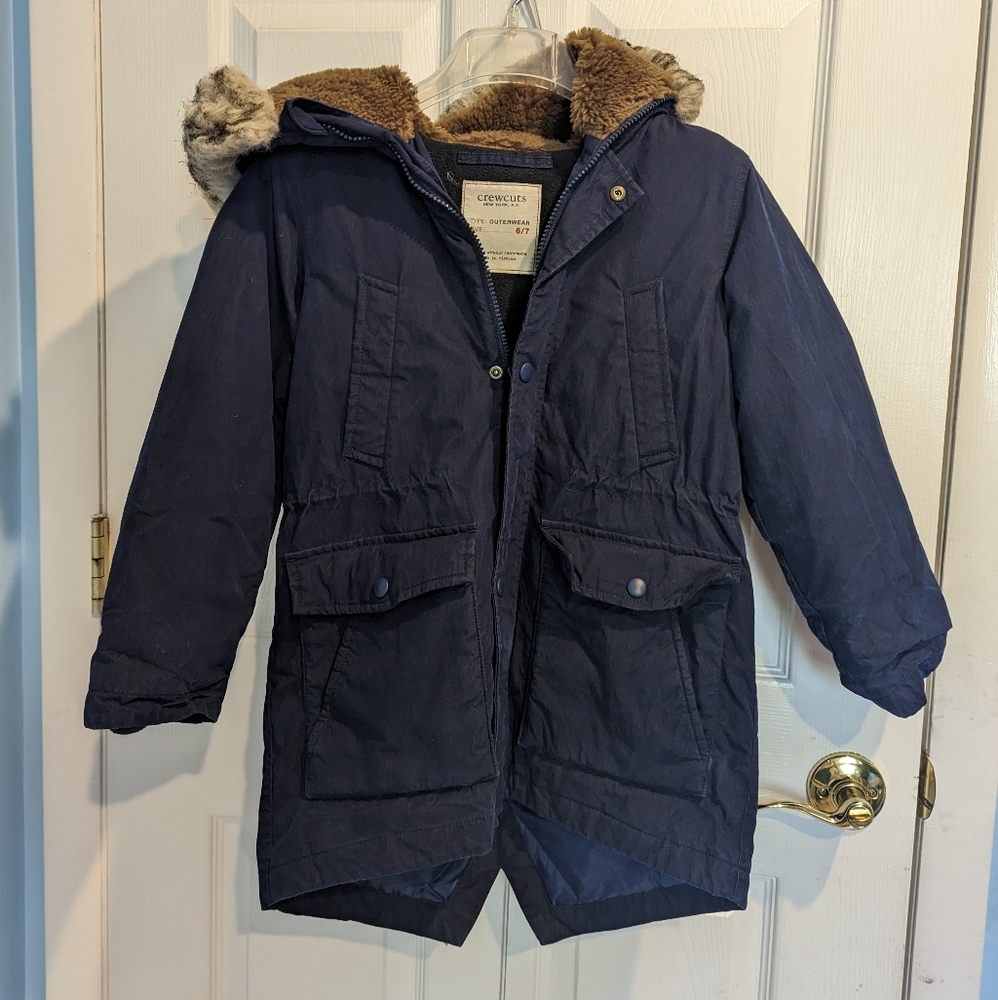 JCrew boy Coat